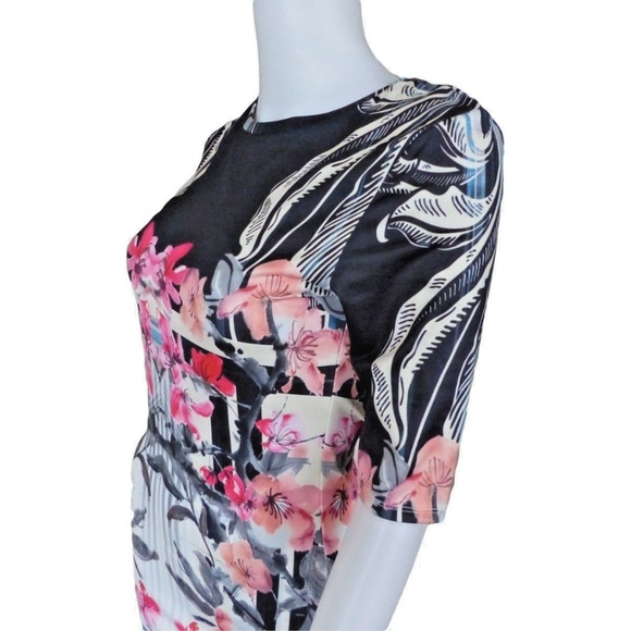 NWT Topshop Floral Bodycon Dress (Nordstrom) - Picture 6 of 8